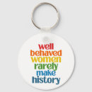 Search for womens history key rings Feminist