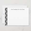 Search for corporate note cards Black white