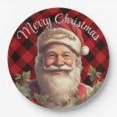 Search for santa claus plates Vintage
