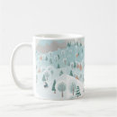 Search for winter landscape mugs Abstract