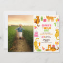 Search for cute animals birthday invitations Fall