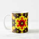 Search for red and yellow mugs Flower
