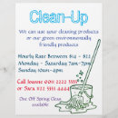 Search for cleaning flyers Business