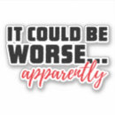 Search for cynic stickers Sarcasm