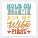 Search for ask me stickers Wife