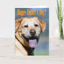 Search for labrador fathers day cards Cute