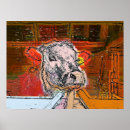 Search for abstract cow art Cattle