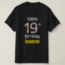 Search for 19th birthday tshirts 19 years old