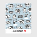 Search for cow pattern stickers Farm animal