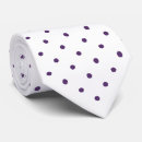Search for purple pattern ties Polka dot