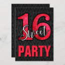 Search for red black sweet 16 Chic