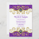 Search for gemstone invitations Purple