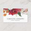 Search for yule business cards Floral