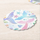 Search for mermaid coasters Mermaid birthday party