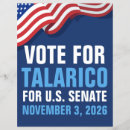 Search for political party flyers Senate