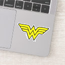 Search for super heroine stickers Logo