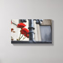 Search for red flower canvas prints Floral
