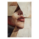Search for woman abstract posters Face