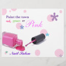 Search for nail flyers Pink