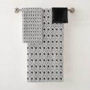 Search for black and white patterned towels bath towels Home