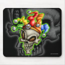 Search for evil skull mousepads Dark