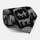 Search for silver monogram ties Sparkle