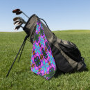 Search for turquoise golf towels Geometric