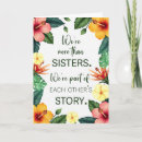 Search for sister birthday cards Feminine