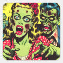 Search for retro zombie stickers Horror