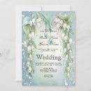 Search for lily of the valley wedding invitations Modern