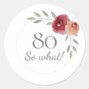 Search for 80 years stickers Eightieth