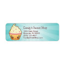 Search for cake business return address labels Cute
