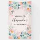 Search for floral birthday banners Beautiful