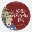 Search for red stag stickers Rustic
