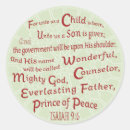 Search for isaiah 6 stickers Wonderful counsellor
