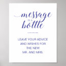Search for message in a bottle sign posters Modern