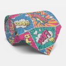 Search for superhero ties Geek chic style