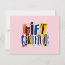 Search for boutique business gift certificates Salon