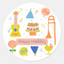 Search for guitar birthday stickers Party