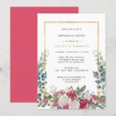 Search for hunter green and gold invitations Floral