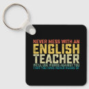 Search for english class key rings School