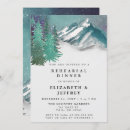 Search for mountain rehearsal dinner invitations Forest