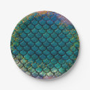 Search for teal and gold plates Glitter