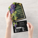 Search for grape vine wedding invitations Vineyard
