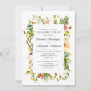 Search for summer engagement party invitations Botanical