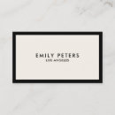 Search for ivory business cards Professional