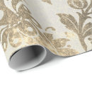 Search for champagne gold wrapping paper Bridal