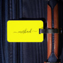 Search for yellow luggage tags Bright