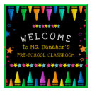 Search for welcome classroom posters Kindergarten