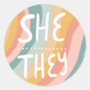 Search for round rainbow stickers Modern